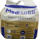 MEDISORB ADULT PANT DIAPERS (MEDIUM) 31" - 43"