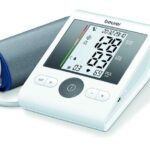 Beurer BM28 Arm Blood Pressure Monitor With Adaptor Comes With Advance Features, Adjustable Cuff,Risk Indicator,Large LCD Display
