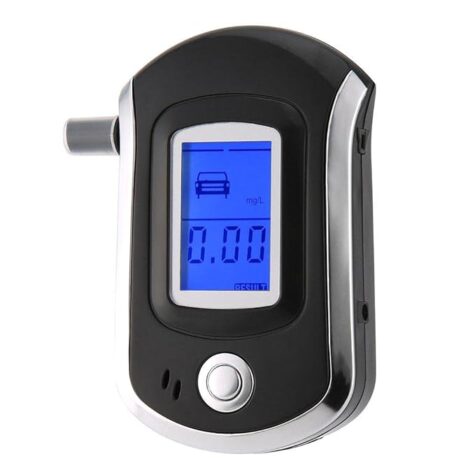 Professional Digital Breath Alcohol Tester Breathalyzer AT6000 Alcohol Breath Tester Alcohol Detector
