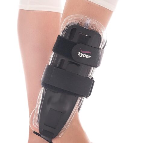 TYNOR Air Ankle Splint, Black, Universal Size