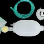 Resuscitator System (Ambu Bag) – Adult 1000ML, Manual Silicone CPR Bag with Oxygen Reservoir, Reusable Emergency Ventilation Device for First Aid, Medical & Hospital Use
