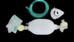 Resuscitator System (Ambu Bag) – Adult 1000ML, Manual Silicone CPR Bag with Oxygen Reservoir, Reusable Emergency Ventilation Device for First Aid, Medical & Hospital Use