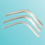 Stainless Steel Curved Tongue Depressor  (Set of 3 Pieces)