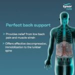 TYNOR Lumbo Lacepull Brace | Ergonomic Support for Lower Back Pain Relief, for Office Chairs, Car Seats & Home Use | Supports Posture & Comfort for Men & Women – Universal Size - Image 2