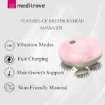 MEDITROVE Energize Electric Head Massager for Hair Growth & Stress Relief | Portable Cordless Massager | Muscle Relaxation Tool for Men & Women - Image 2