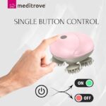 MEDITROVE Energize Electric Head Massager for Hair Growth & Stress Relief | Portable Cordless Massager | Muscle Relaxation Tool for Men & Women - Image 3