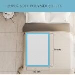 MEDITROVE Under Sheets | Premium Underpads | Layered Leak Proof Technology, Protects Surfaces from Incontinence I Super Soft Polymer Sheets for Bed, Sofa, Chairs - Image 5