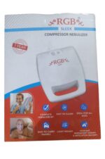 RGB Sleek Compressor Nebluizer Control White Compressor Complete Kit Nebulizer with Child and Adult Masks