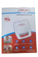 RGB Sleek Compressor Nebluizer Control White Compressor Complete Kit Nebulizer with Child and Adult Masks - Image 4