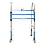 Meditrove Wheel Adult Walker Light Weight Height Adjustable Rollator Foldable Walker for old age people Patients - Image 2