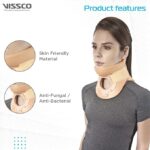 Vissco Cervical Collar (Philadelphia), Neck Support - For Cervical Spine Immobilization & Pain Relief - Image 5