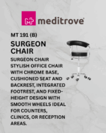 Meditrove Surgeon Chair with 5 wheels - Image 3