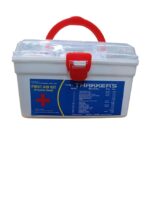 Plastic First Aid Kit Storage Box- Friend In Need- Set With Medicine (Carry Case) - Image 4