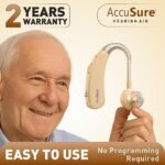 AccuSure Digital Hearing Aid Amplifier for Adults & Seniors – Rechargeable, Volume Control, Small & Lightweight Sound Enhancer - Image 5
