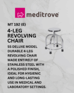 Meditrove 4-Leg Revolving Chair - Image 3