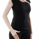 Sigvaris – Traditional Compression Arm Sleeve With Mitten With Support Straps