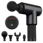 Accusure Massage Gun ,6 Speeds Cordless Handheld Deep Tissue Muscle Massager,Chargeable Percussion Device Quiet