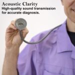 BPL Medical Technologies ST-06 Stainless Steel Dual Premium Adult Chest Piece Stethoscope|High Acoustic Level, Versatile Chestpiece for Adult & Pediatric Use - Image 5