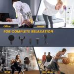 Accusure Massage Gun ,6 Speeds Cordless Handheld Deep Tissue Muscle Massager,Chargeable Percussion Device Quiet - Image 6