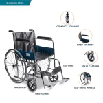ARREX TOMMY - BASIC STEEL WHEELCHAIR - Image 5
