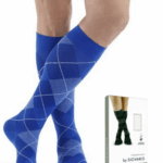 Support Stockings – Sigvaris Microfiber Shades – For Men (Argyle)
