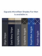 Support Stockings – Sigvaris Microfiber Shades – For Men (Argyle) - Image 3