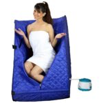 KAWACHI PORTABLE STEAM SAUNA BATH PANCHKARMA SWEDAN MACHINE FOR HEALTH AND BEAUTY SPA AT HOME I76-BLUE - Image 4