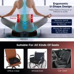 Dr Trust -  Orthopaedic Coccyx Cushion 345 - Image 3