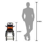 ARREX ROSA -  Compact Foldable Wheelchair - Image 5