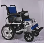 HeroEco Med MHL 1007-S (LA) Foldable Electric Wheelchair with Spoke Wheels and wide tyres (Lead Acid Battery) - Image 2