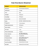 Frido - Prime Ultra-Foldable, Super Convenient Electric Wheelchair - Image 2