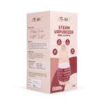 Ez-Life Steam Vaporizer – Lightweight, BPA-free double-wall steam inhaler for cold, cough relief, and facial steaming - Image 3