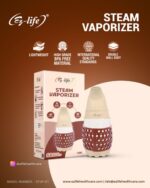 Ez-Life Steam Vaporizer – Lightweight, BPA-free double-wall steam inhaler for cold, cough relief, and facial steaming - Image 2