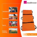 Meditrove - Nylon Foldable Soft Stretcher With Safety Belt, Emergency Portable Stretcher - Image 3