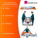 Meditrove - Nylon Foldable Soft Stretcher With Safety Belt, Emergency Portable Stretcher - Image 5