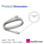 Meditrove - Hose Pipe –  Universal Breathing Tube 1.8M (6 Feet) - Image 5
