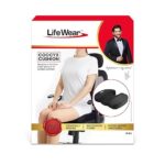 LifeWear Orthopedic Coccyx Seat Cushion – Memory Foam Tailbone Relief Pillow
