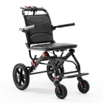 Frido Foldable Travel Wheelchair – Ultra-Lightweight Compact Mobility Chair for Easy Transport