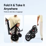 Frido Foldable Travel Wheelchair – Ultra-Lightweight Compact Mobility Chair for Easy Transport - Image 3