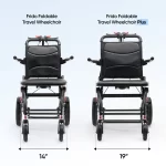 Frido Foldable Travel Wheelchair – Ultra-Lightweight Compact Mobility Chair for Easy Transport - Image 8