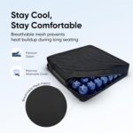 Frido Air Seat Cushion – Adjustable Pressure Relief Cushion for Pain-Free Sitting Inflatable with Air Pump - Image 3