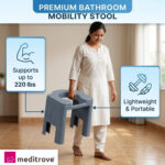 Meditrove - Premium Bathroom Mobility Support Stool for Elderly & Patients - Image 8