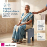 Meditrove - Premium Bathroom Mobility Support Stool for Elderly & Patients - Image 9