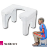 Meditrove - Premium Ergonomic Toilet Posture Support Squat Stool