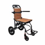 Arrex - Toru Foldable Travel Wheelchair with Attendant-Controlled Brakes | Lightweight Portable Wheelchair.