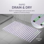 Frido AeroDry Bath Mat - Non-Slip Mat For Bathroom - Image 8