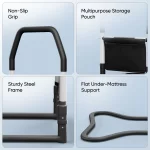 Frido Portable Bed Rail – Adjustable Bedside Safety Support Rail - Image 3
