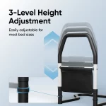 Frido Portable Bed Rail – Adjustable Bedside Safety Support Rail - Image 5
