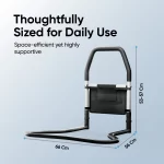 Frido Portable Bed Rail – Adjustable Bedside Safety Support Rail - Image 7