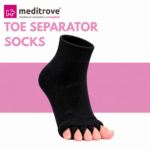 Meditrove Premium Toe Separator Socks – Toe Alignment & Comfort Socks